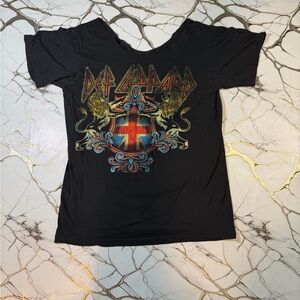 Black Graphic Women's Top